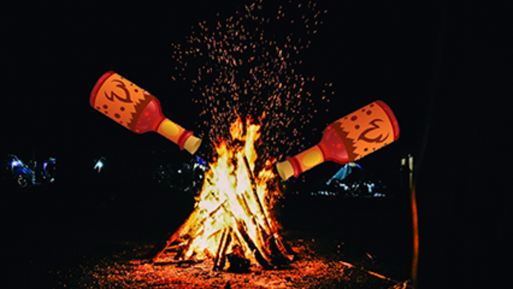 The Collective Fire Night **with Extra Spice** logo
