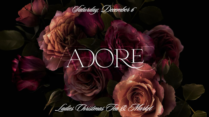 "Adore" - NCC Ladies Christmas Tea & Market logo