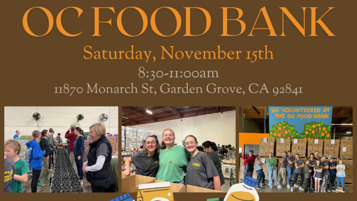 Servant Saturday @ OC Food Bank logo