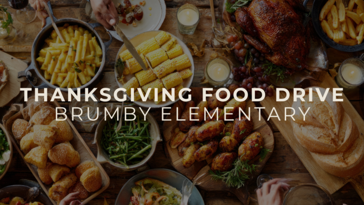 Brumby Elementary Thanksgiving Food Drive logo