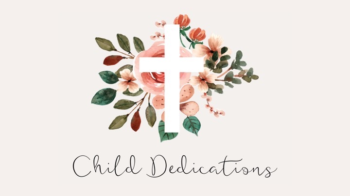 Child Dedications: March 15, 2026 logo
