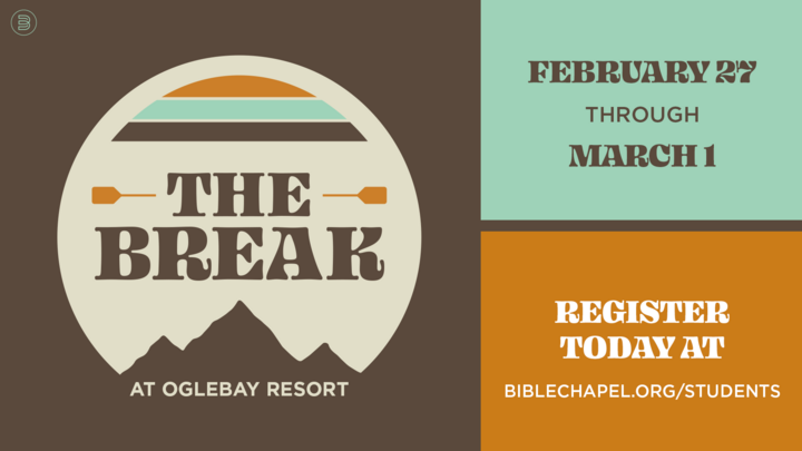 Chapel Students THE BREAK Retreat 2026 logo