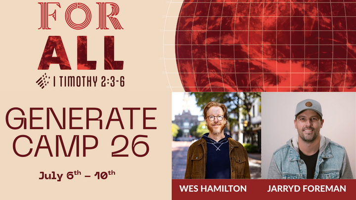 Generate Camp 2026 logo