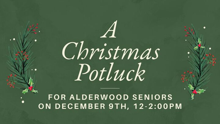 A Christmas Potluck for Alderwood Seniors with David Harsh logo