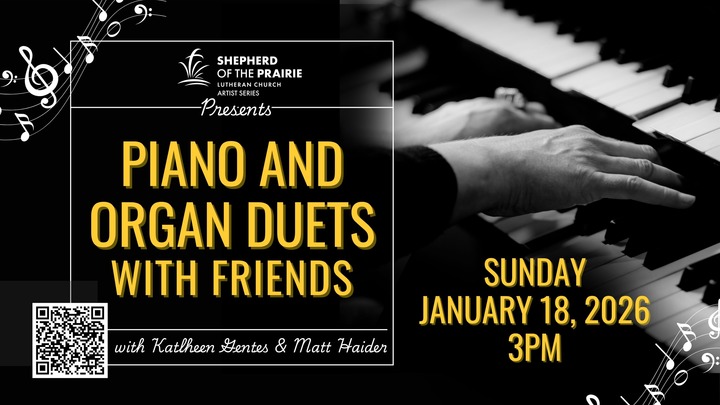 Artist Series Concert -  Piano and Organ Duets with Friends logo