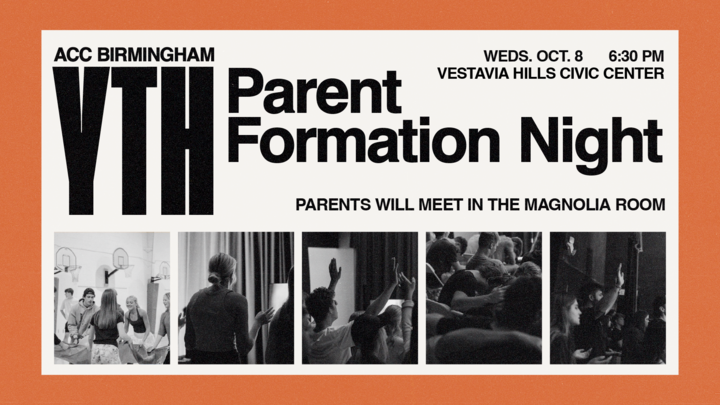 Birmingham YTH Parent Formation Night (Fall 2025) logo