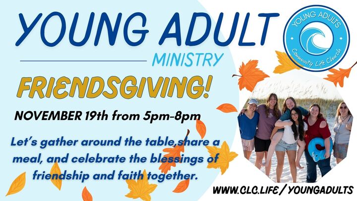 Young Adults' Friendsgiving  logo
