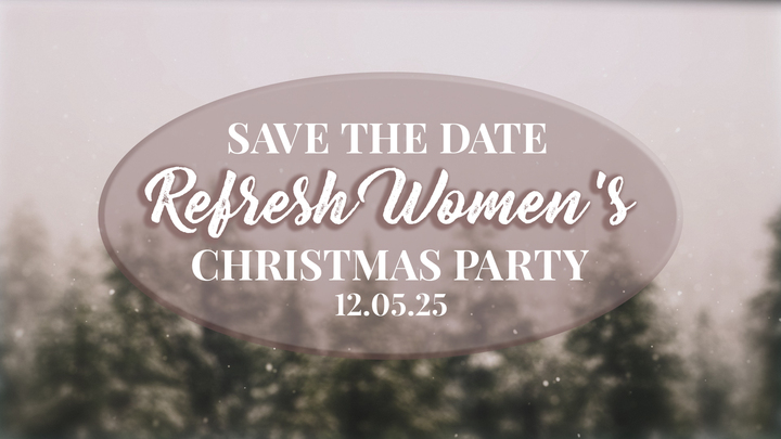 Refresh Women's Christmas logo