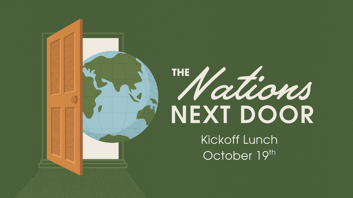Missions Week Kickoff Lunch logo
