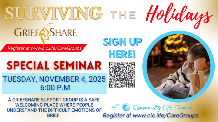 Grief Share Surviving the Holidays logo
