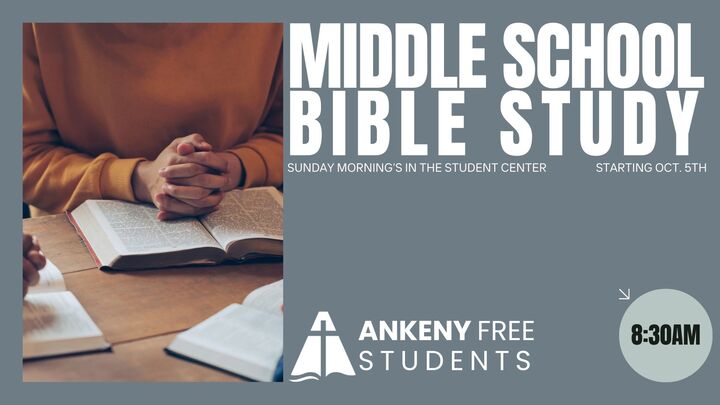 Sunday Morning Middle School Bible Study logo