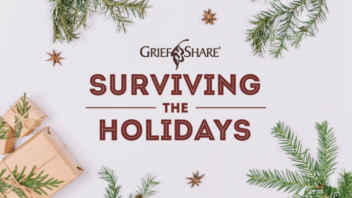 Surviving the Holidays - Grief Share logo