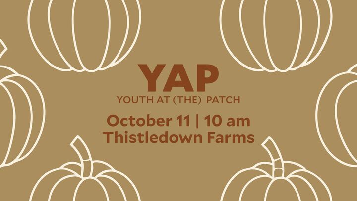 YAP (Youth At the Patch)- High School Pumpkin Patch Event logo