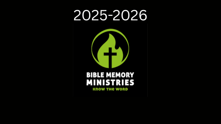 2025/2026 Bible Memory  logo