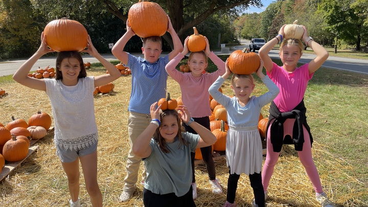 Pumpkin fundraiser service opportunities logo