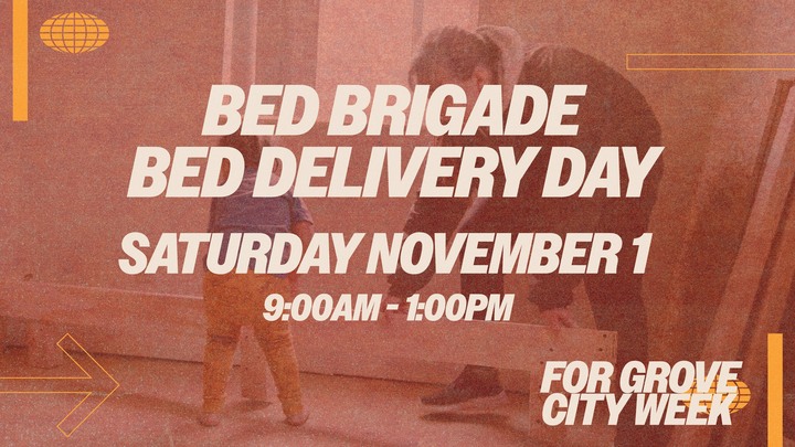 Bed Brigade Delivery Day logo