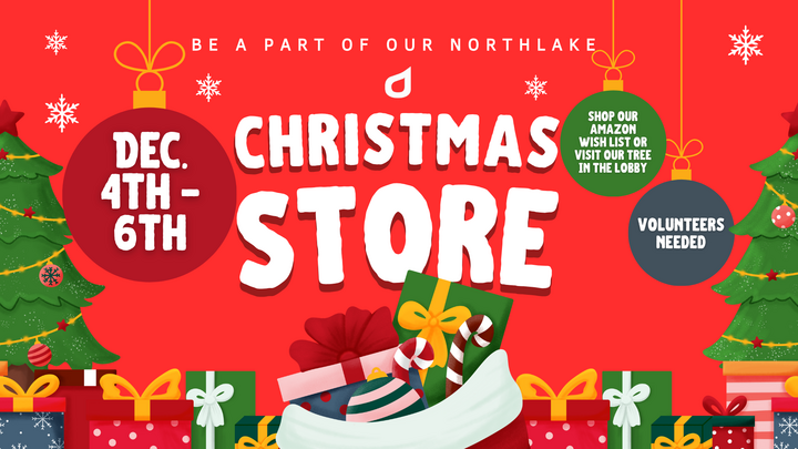 Christmas Store 2025 Volunteer Sign Up logo