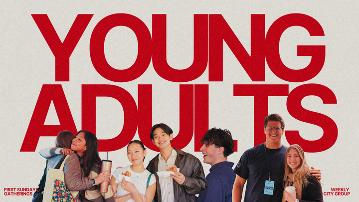 Young Adults — First Sundays logo