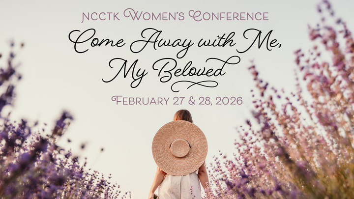 Women's Event: "Come Away With Me My Beloved" logo