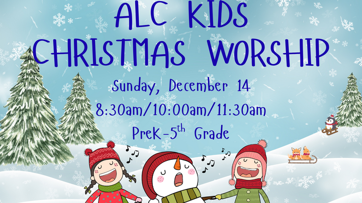 ALC KIDS Christmas Worship logo