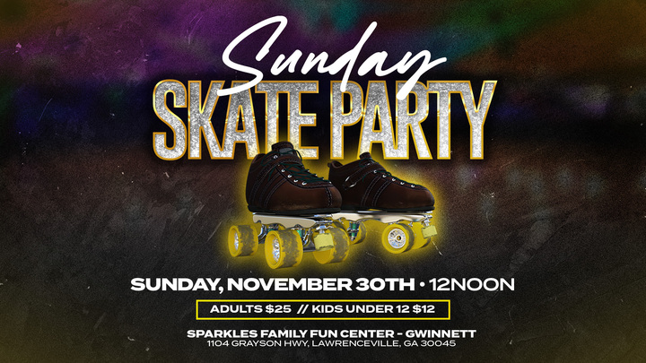 Young Adult Skate Party logo