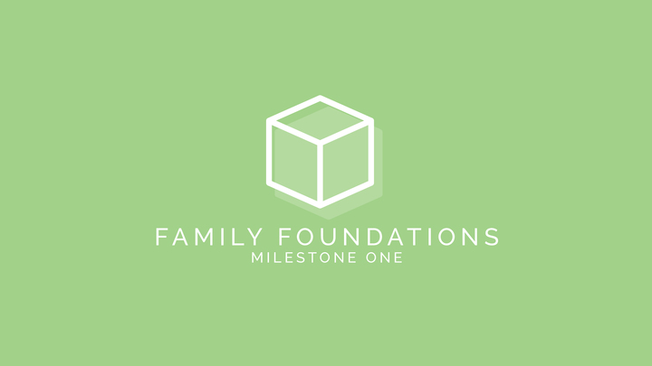 Milestone One | Family Foundations | Tomball logo image