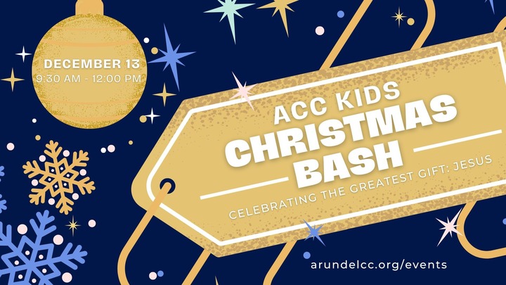ACC Kids Christmas Bash 2025 logo