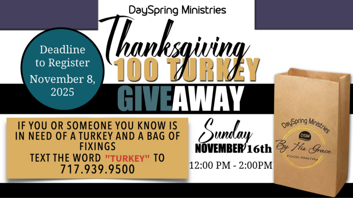 Turkey Giveaway 2025 logo