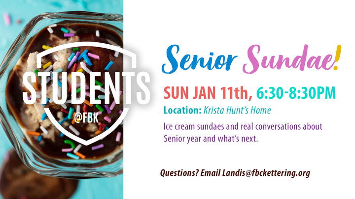#SeniorSundae logo