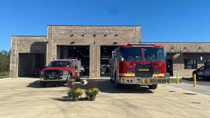 First Responder Appreciation- Daphne Dust Project logo