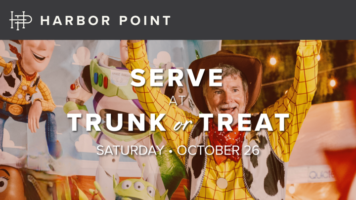 SERVE at TRUNK or TREAT 2025 logo