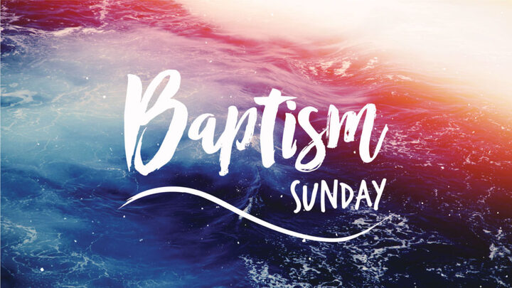 Baptism Sunday logo