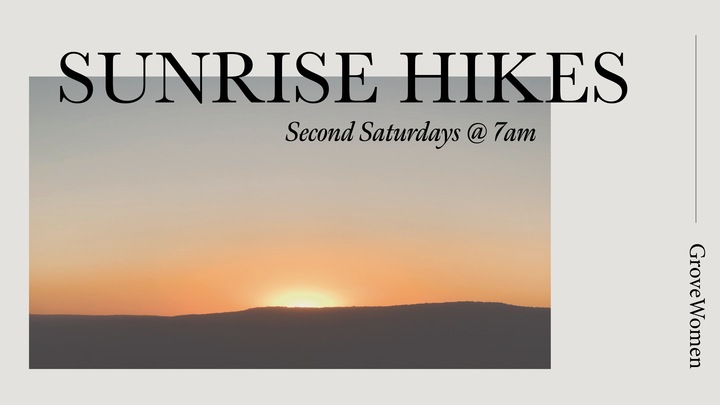 GroveWomen: Sunrise Hikes logo