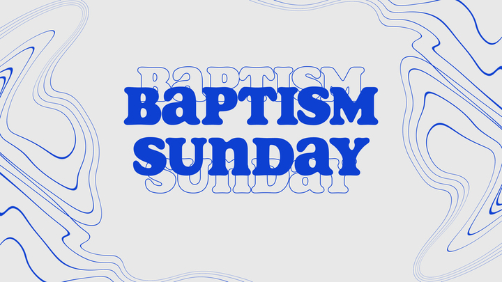 Baptism Sunday logo