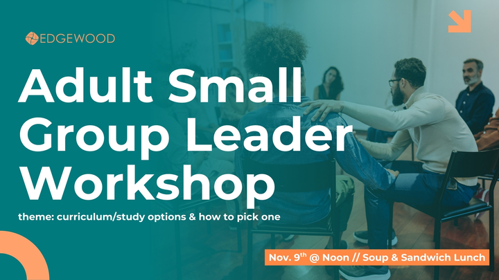 Adult Small Group Leader Workshop logo
