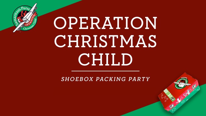 Operation Christmas Child Packing Party logo
