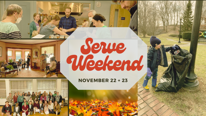 Serve Weekend (11/22-23, 2025) logo