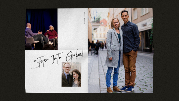 Step into Global logo
