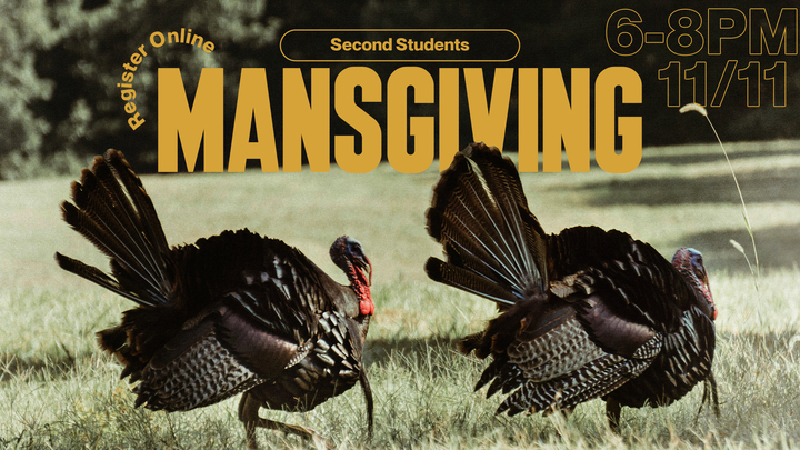 Second Students- Mansgiving logo