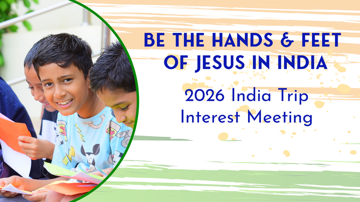 2026 India Trip Interest Meeting logo