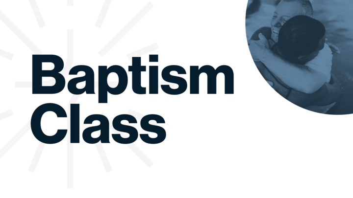 Adult Baptism Class logo