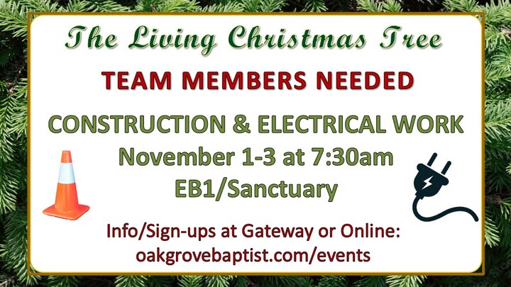 Construction & Electrical Work of Living Christmas Tree logo
