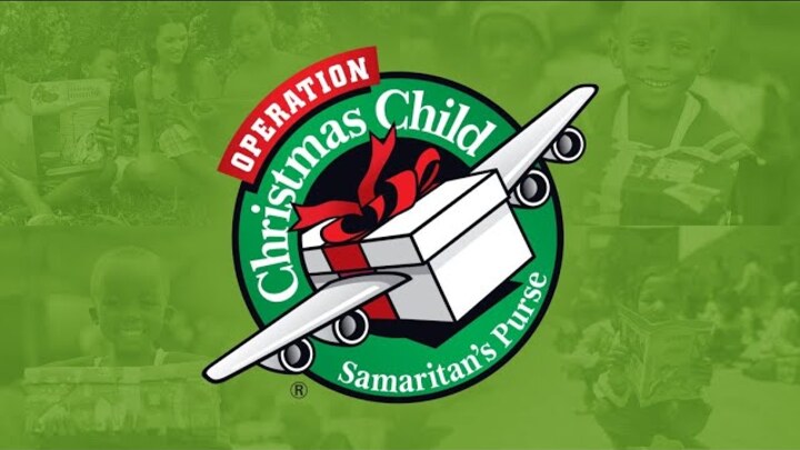 Saratoga Operation Christmas Child 2025 logo