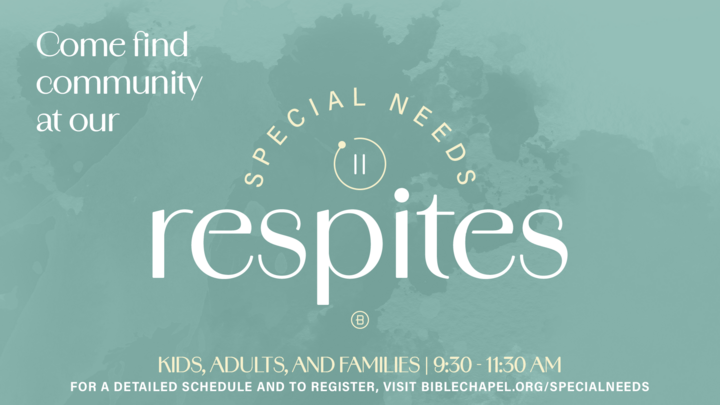 Special Needs Family Respite March 2026 logo