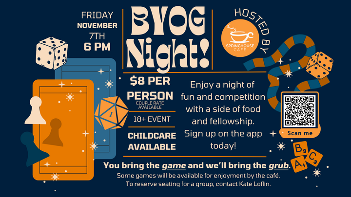 CAFE GAME NIGHT logo