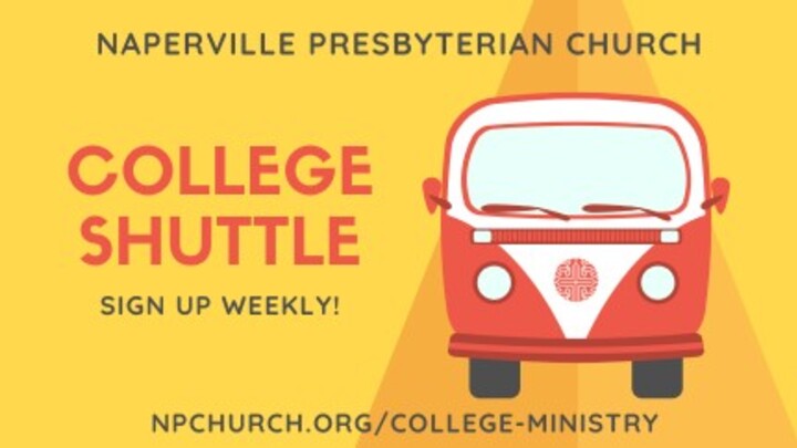 College Shuttle - NOVEMBER & DECEMBER 2025 logo