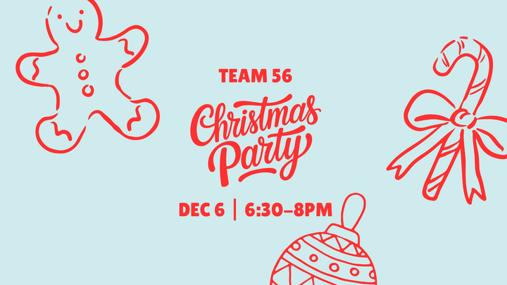 Team 56 Christmas Party logo