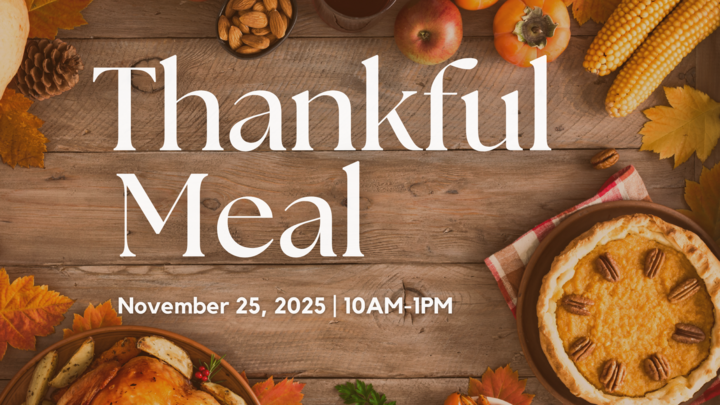 Palmer Center Thankful Meal 2025 logo