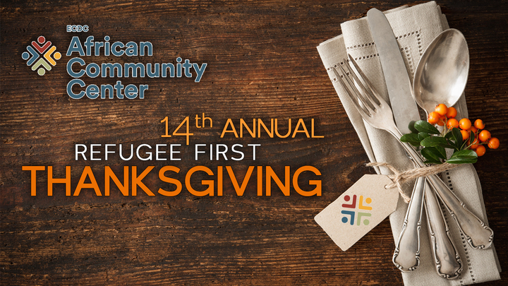 Volunteer Opportunity – 14th Annual Refugee First Thanksgiving logo image