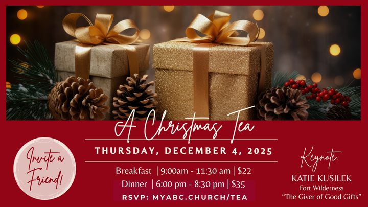 2025 Christmas Tea - Breakfast Registration logo